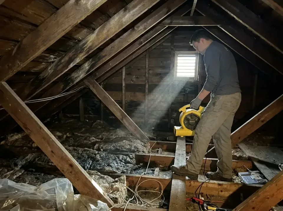 attic-water-damage-drying-proc-007 — frequently asked questions, Emergency Water Extraction & 24/7 Flood Response in Weaverv…